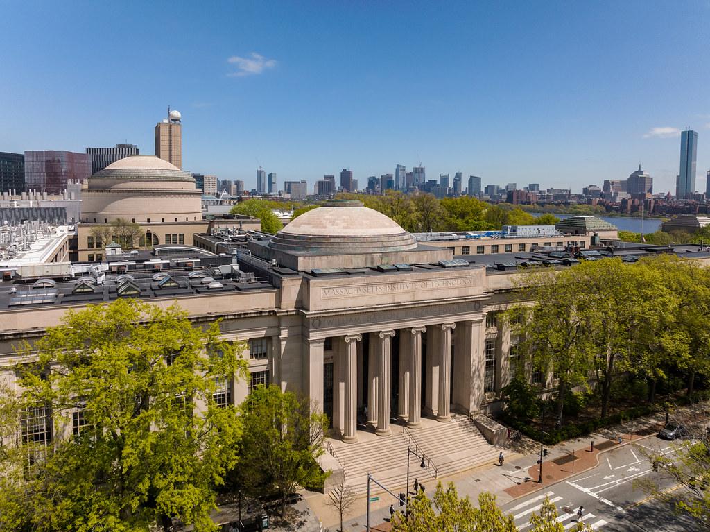 Campus Aerial photo showing Great Dome. Credit: Emily Dahl